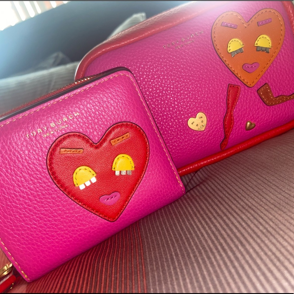 Tory Burch Perry Patchwork mini bag and wallet
